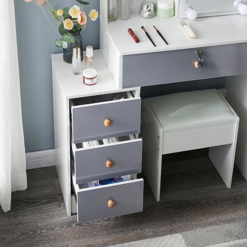 dressing table mirror with lights