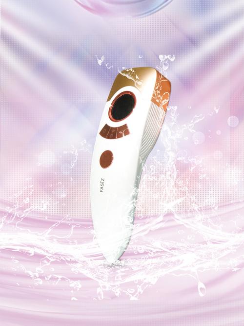 Laser hair removal demonstration in clinic setting