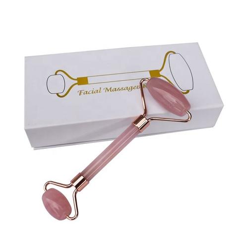 rose quartz face massager
