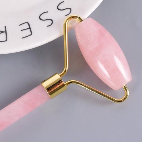 rose quartz face massager