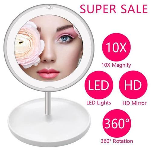 magnifying portable mirror