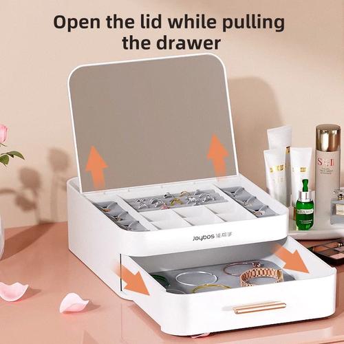 Portable mirror manufacturing steps