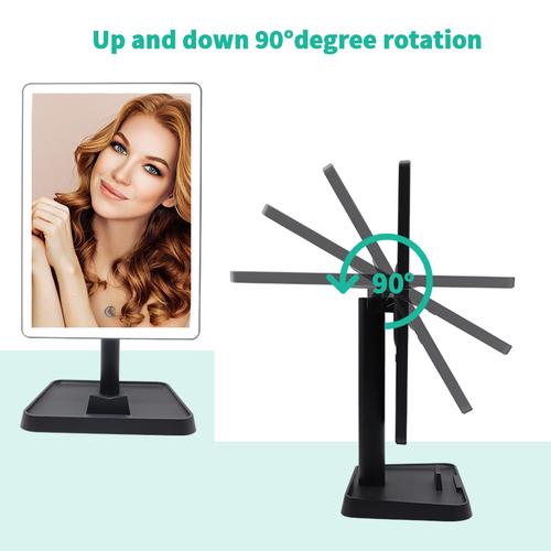 portable mirror with stand