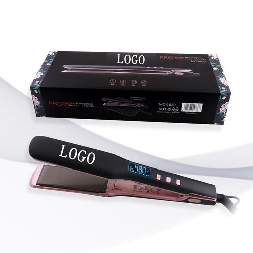 hair straightener with temperature control