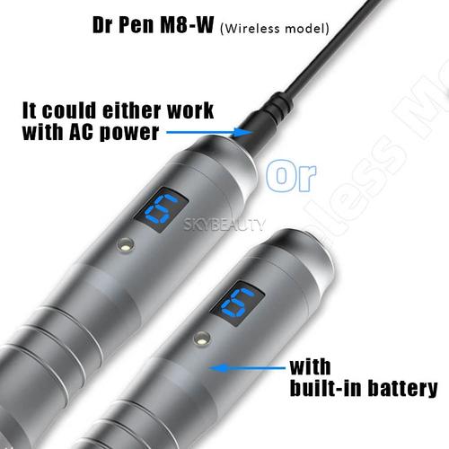 Professional dermapen device in clinical setting