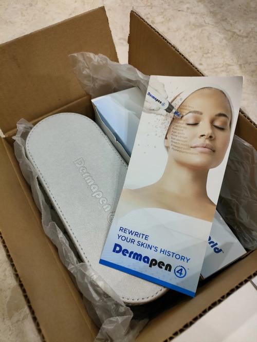 Professional dermapen treatment demonstration