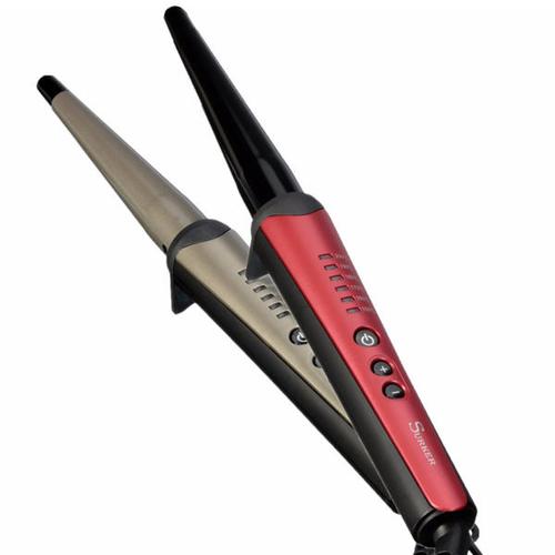 tapered hair curling wand