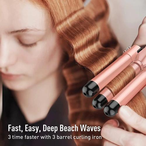 hair curling wand temperature settings