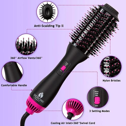 hot air brush for fine hair