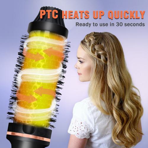 hot air styling brush