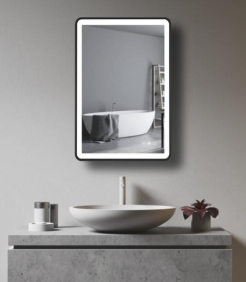 bathroom mirror with bluetooth