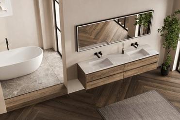 modern bathroom mirror