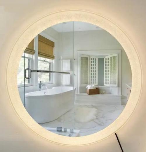 anti fog bathroom mirror