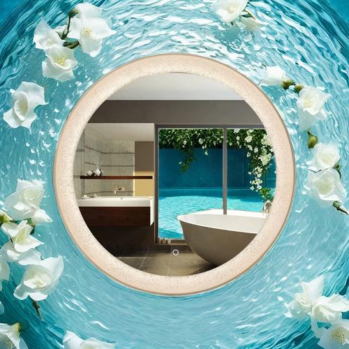 Anti-fog mirror manufacturing steps