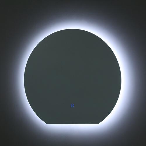 round bathroom mirror