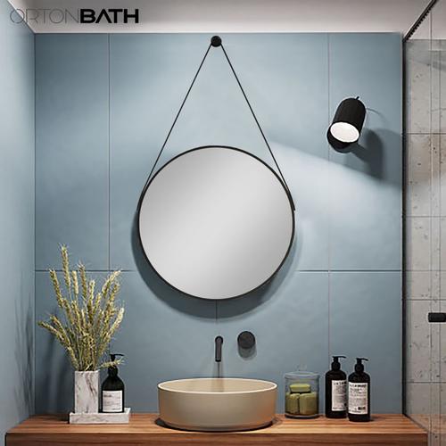 round bathroom mirror