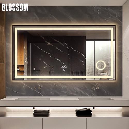 bathroom magnifying mirror