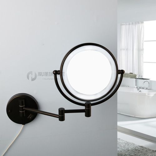 wall mounted magnifying mirror