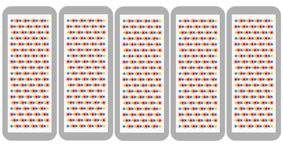 LED light therapy for acne