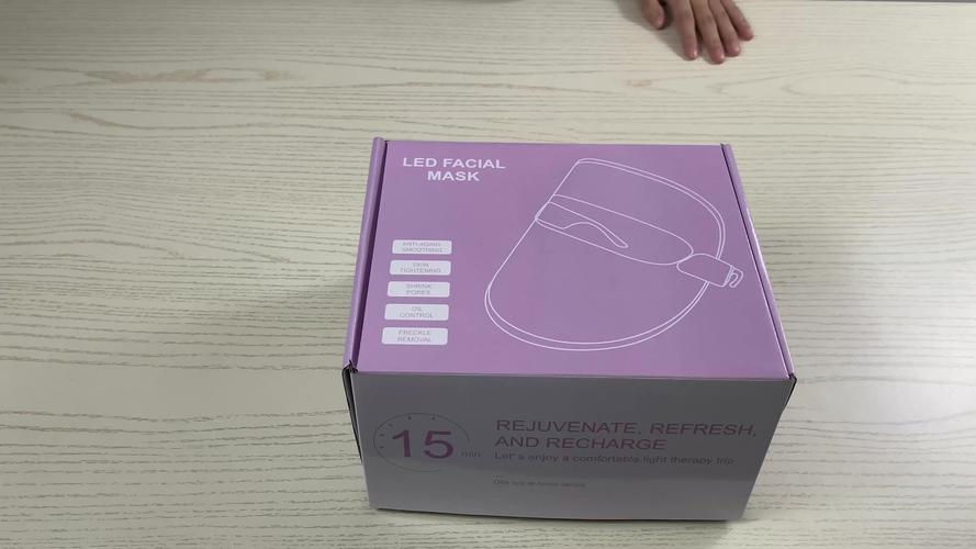 LED face mask assembly line with quality checkpoints