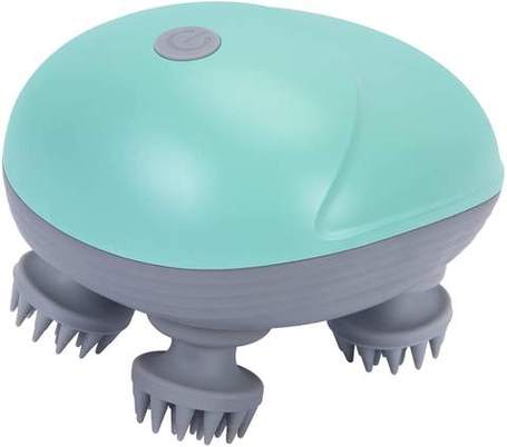 Portable head massager with ergonomic design and adjustable intensity