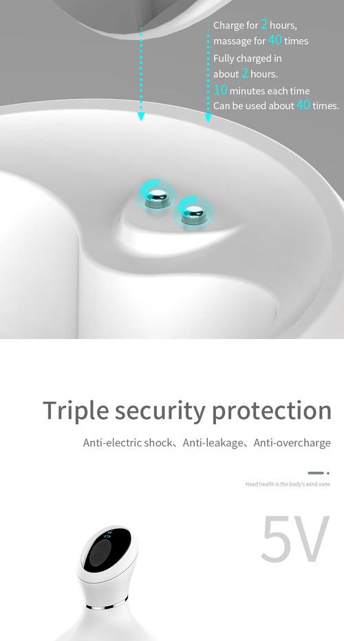 vibrating head massager