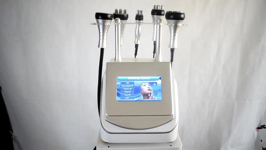 Professional portable radiofrequency machine with multiple attachments