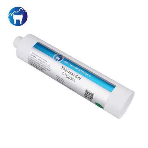 LED heat sink thermal paste application diagram