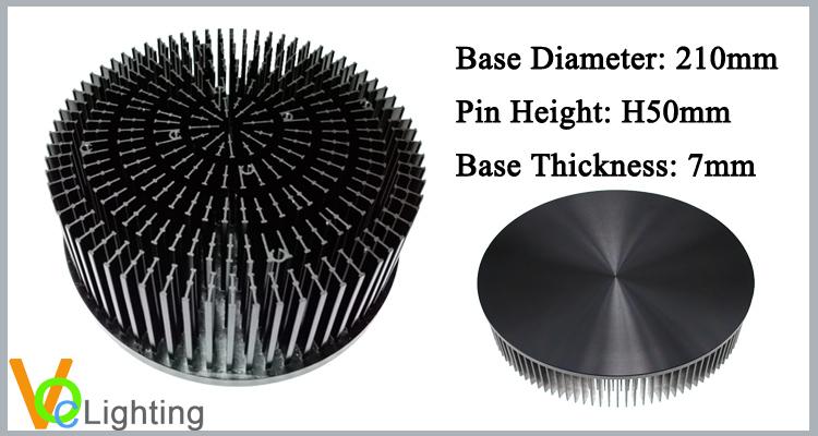 LED heat sink material