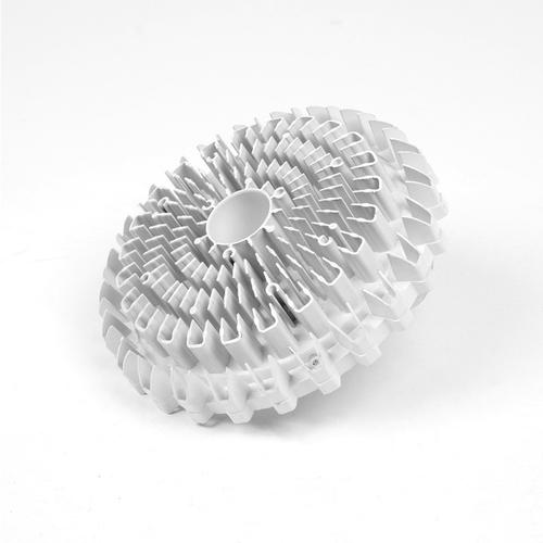 LED lighting system with extruded heat sink demonstration