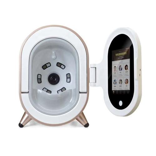 professional skin analyzer device with detailed skin analysis report