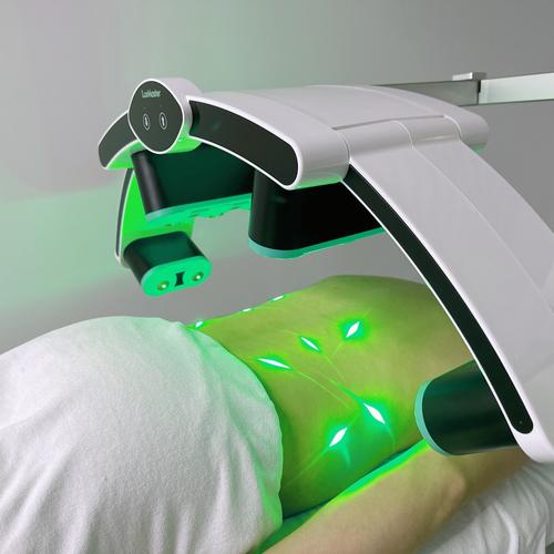Red light therapy device for abdominal fat reduction