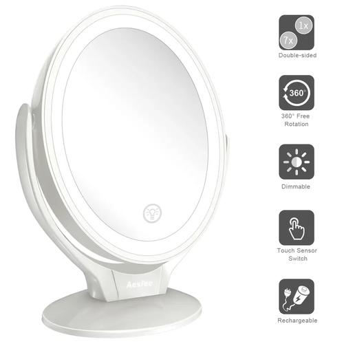 rechargeable makeup mirror