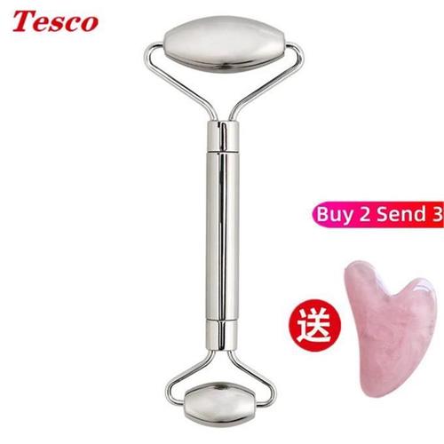 vibrating gua sha tool demonstration on facial pressure points