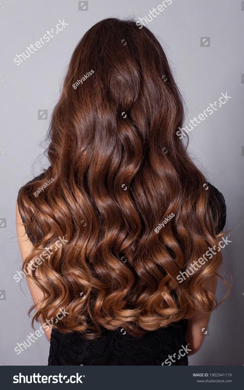 Professional hair crimper in salon use