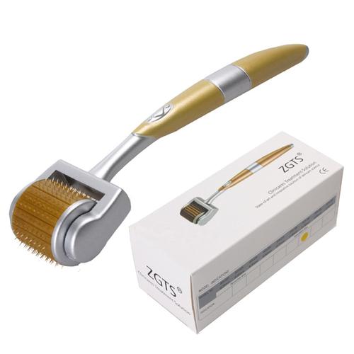 Professional microneedling pen serum application demonstration