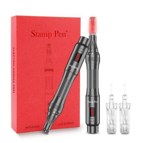 Professional microneedling pen demonstration