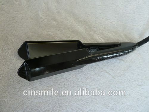 Professional styling with cordless hair straightener small demonstration