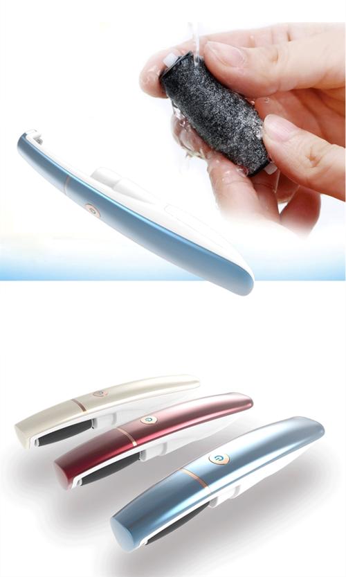 Electric callus remover production line with quality control checks