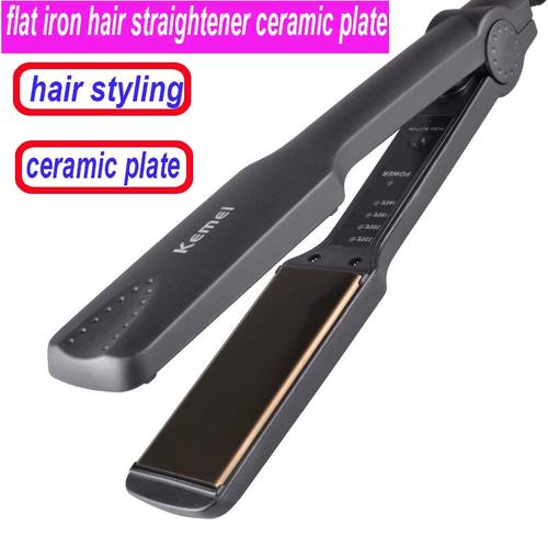 Hair straightener manufacturing process with quality control checks