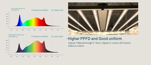 LED spectrometer assembly line with quality checkpoints