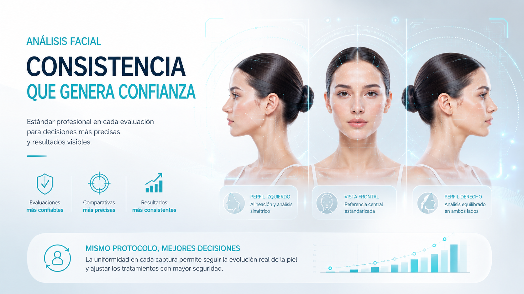 Análisis facial 180 grados
