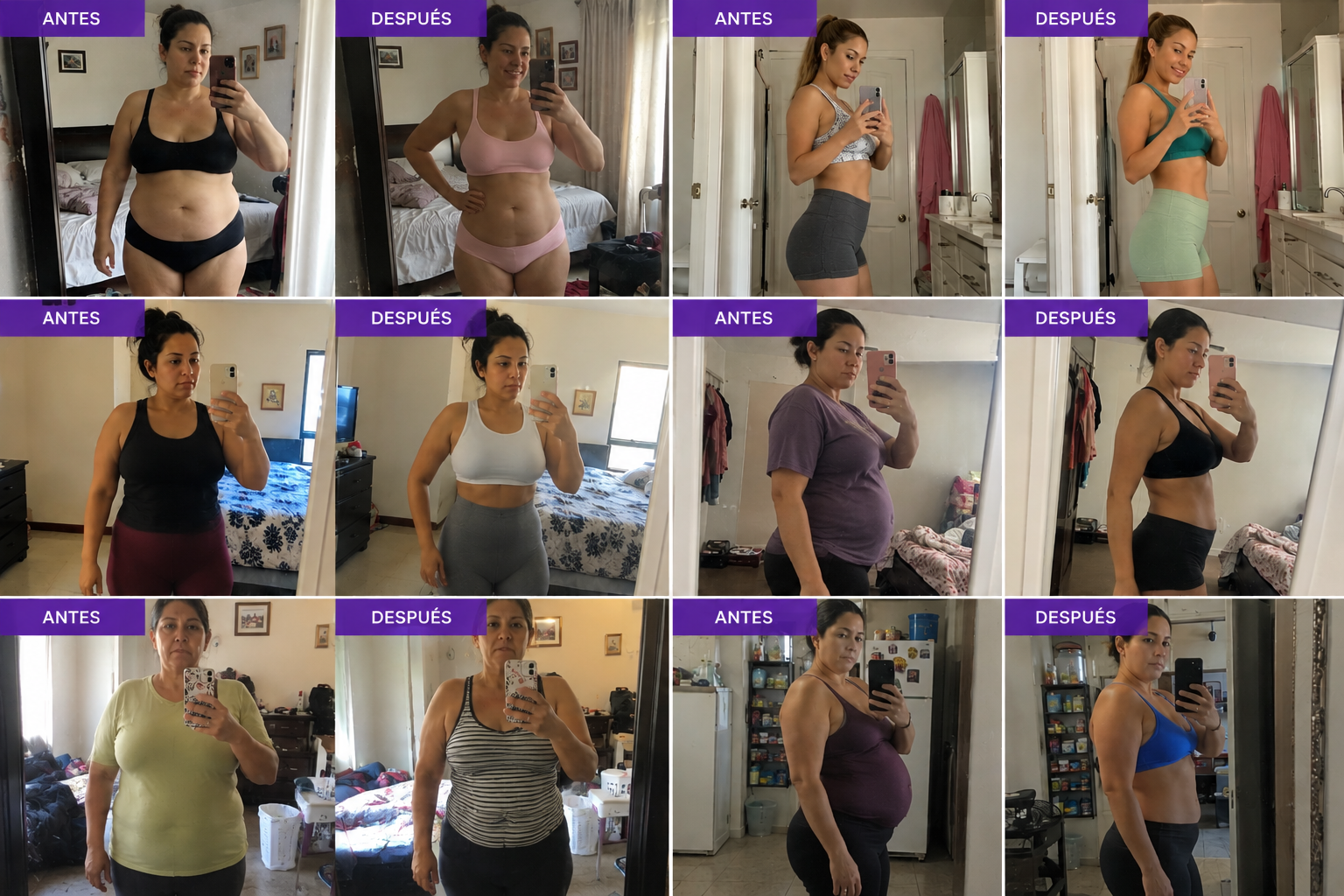 Freyara before and after body care result